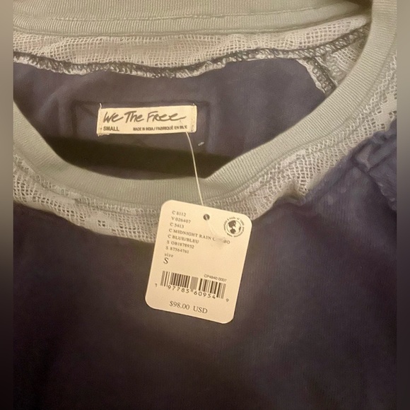 NWT Free People We the Free Keepsake Twofer Top - Picture 4 of 5